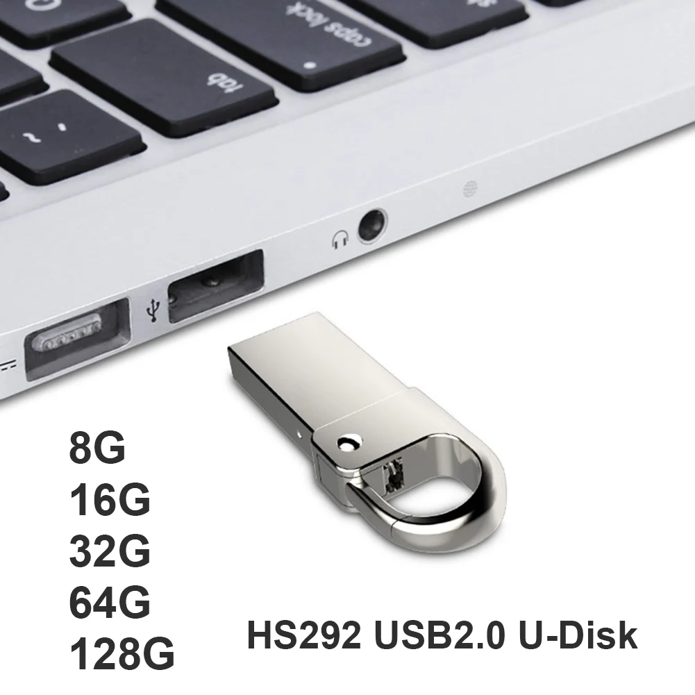 

HS292 Metal USB 2.0 Flash Drive Pendrive 8GB 16GB 32GB 64GB 128GB Pen Drive
