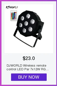 Водонепроницаемый светодиодный Par 18x18 Вт RGBWA+ UV DMX512 сценическое освещение эффект Master-Slave наружные огни IP65 для внутреннего/наружного использования диско DJ