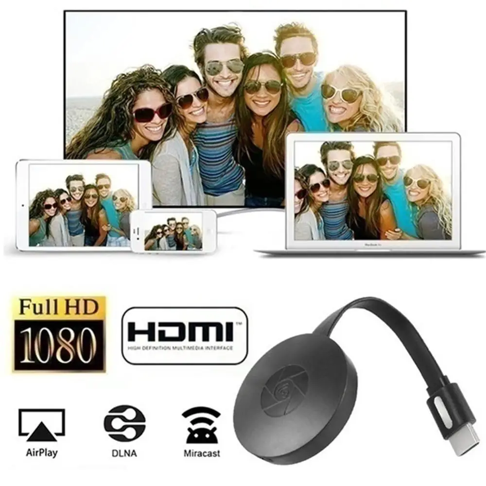 

HDMI-compatible TV Stick Dongle 1080P Wifi Miracast AirPlay Adapter for Youtube Chromecast TV Turner TV Stick Android Mirror Box