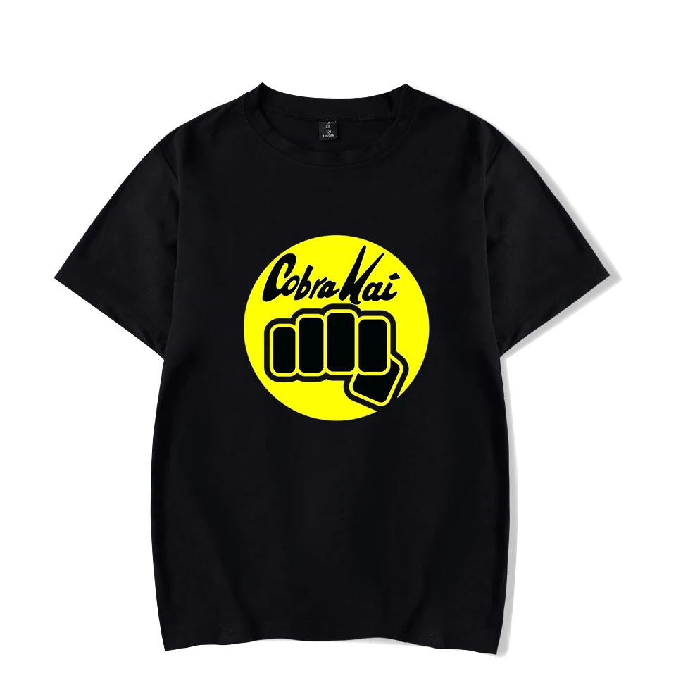 Cobra Kai с принтом модный уличный Повседневный популярный классный футболка летние