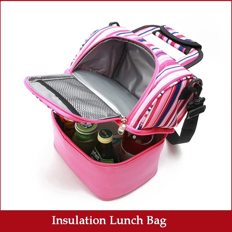 Изоляционная Сумка Ланч бокс сумка холодильник тоут с изоляцией для мамы молока
