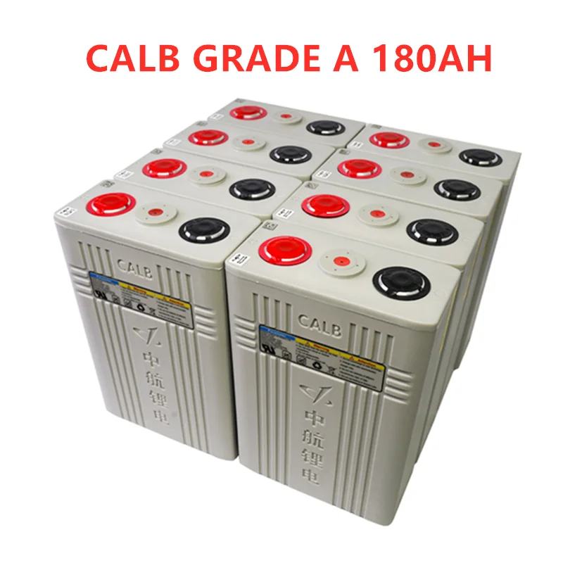 8 шт. батарея CALB Grade A в 180 А lifepo4 CA180F Ⅰ литий железо фосфат на солнечной батарее 24 В