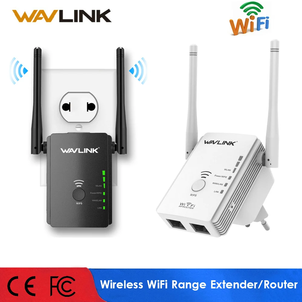 Wavlink WiFi ретранслятор 300 Мбит/с Wi-Fi расширитель диапазона/беспроводной