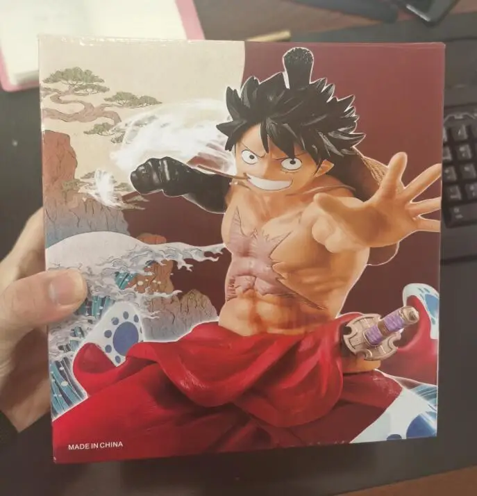 

Anime One Piece Land Of Wano Country Monkey D Luffy PVC Action Figure Collection Model Toys