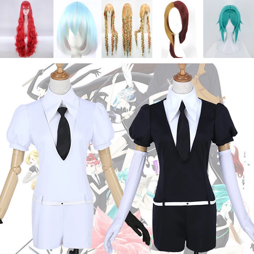 Костюм для косплея Houseki no Kuni Phosphophyllite Antarcticite Land of the мерцающие мужские женские