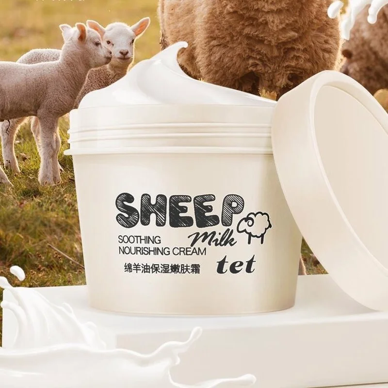 

Новый продукт, овечье масло, увлажняющий крем для кожи, крем для рук, лица, тела, резиновые средства для ухода за кожей, отбеливание, осень и з...