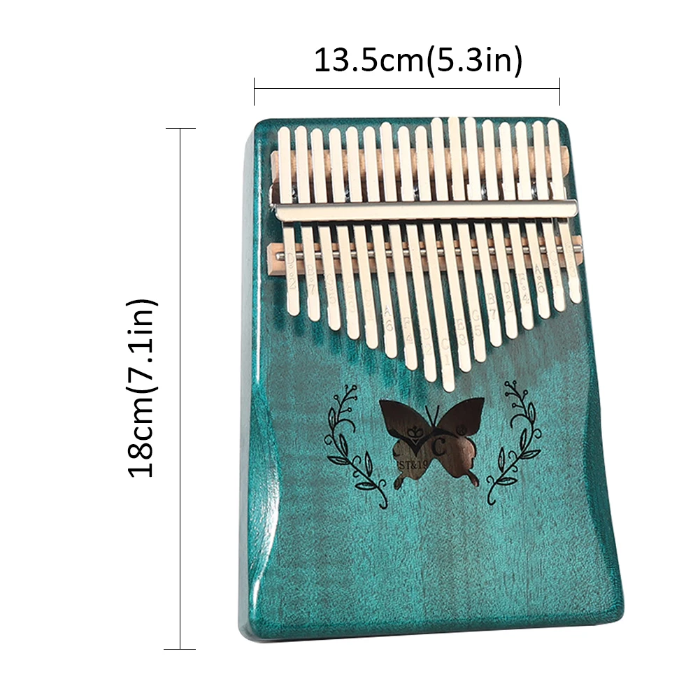 

Kalimba 17 Key Portable Thumb Finger Piano Mahogany Musical Instruments Calimba Mbira Gift For Child Adult Beginner Kalimba