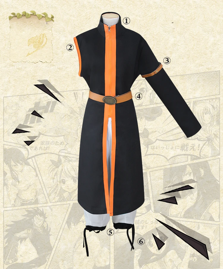 Костюм для косплея из аниме Фея хвост|Костюмы аниме| |