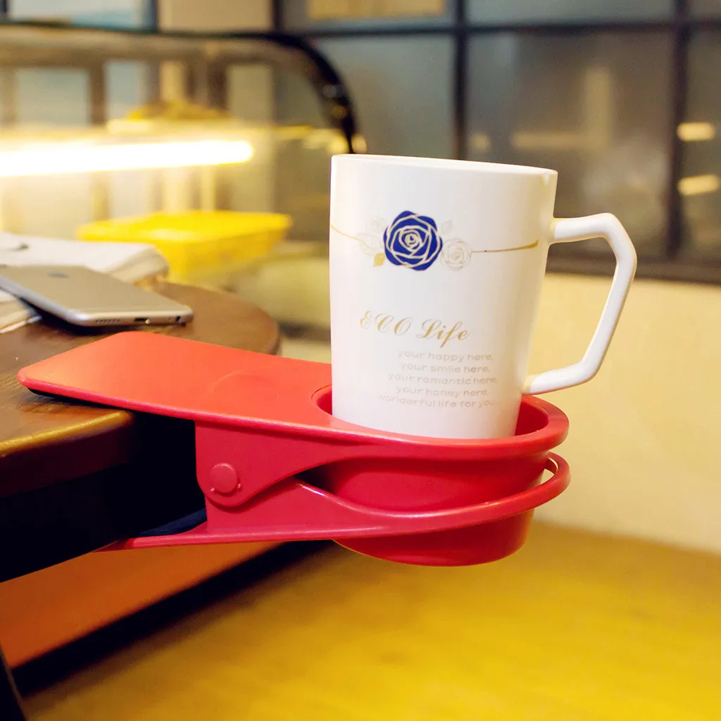 Модный держатель для кофейной чашки на прищепке дома и офиса|Держатели чашек