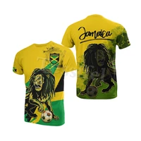 tessffel jamaica lion emblem summer new fashion 3d print tops tee tshirt men women short sleeve t shirt streetwear style 16