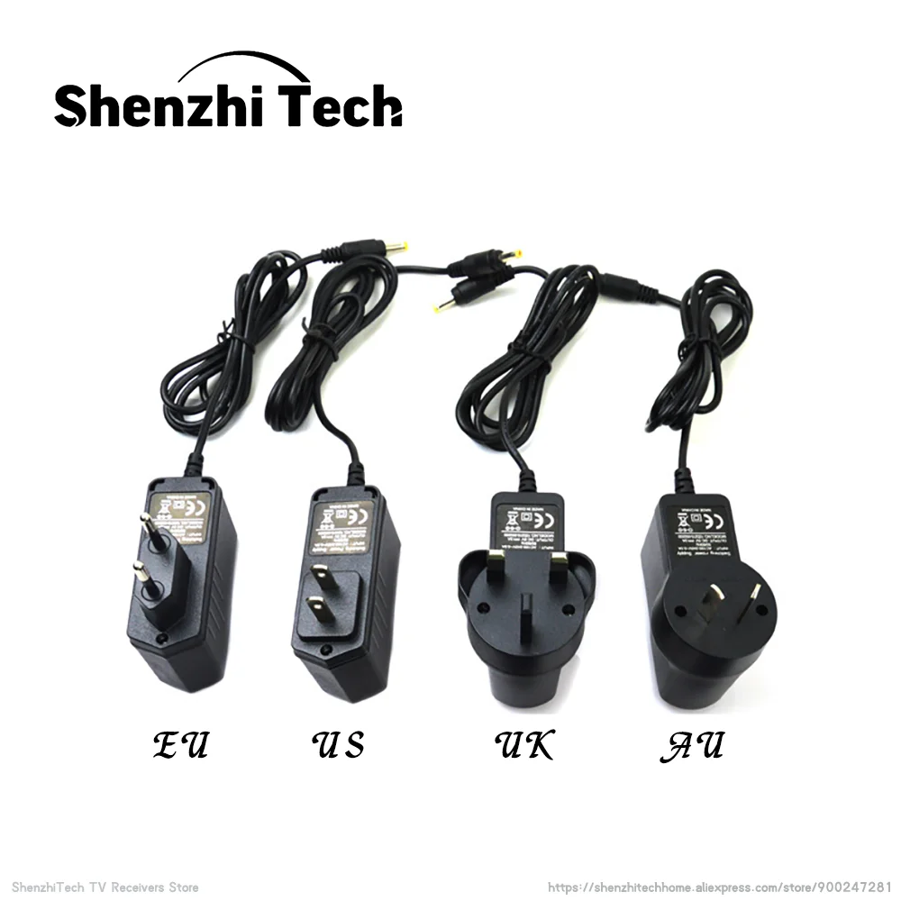 Адаптер питания для приставки Smart TV Android телеприставки блок 5 в 2 а мм вилка US EU UK AU |