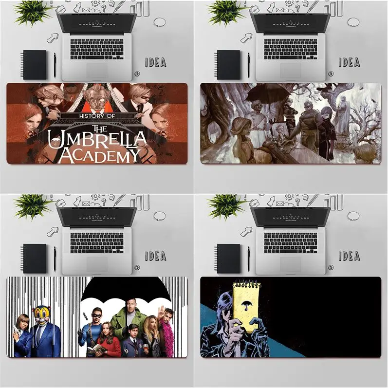 

Maiya High Quality The Umbrella Academy Anime Rubber Mouse Durable Desktop Mousepad Free Shipping Large Mouse Pad Keyboards Mat