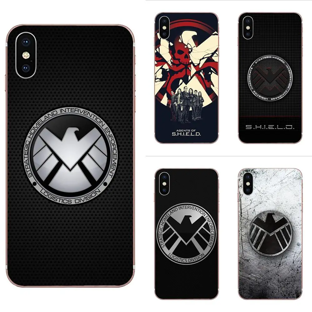 Marvel S. h. i. e. l. d агенты щит логотип для Xiaomi Redmi Mi 4 7A 9T K20 CC9 CC9e Note 7 9 Y3 SE Pro Prime Go Play |
