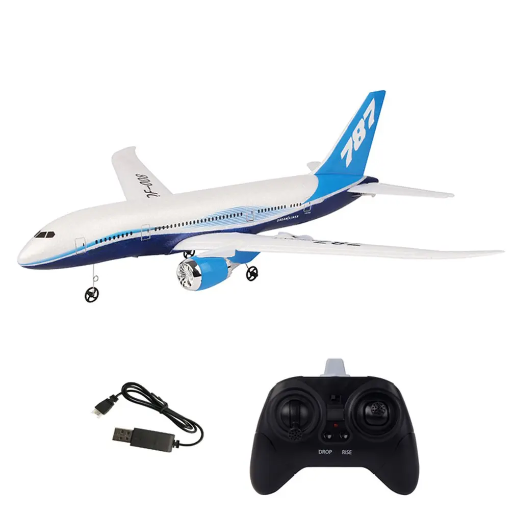 

QF008-Boeing 787 2.4GHz 3CH EPP RC Airplane 550mm Wingspan Fixed Wing RTF Scale Aeromodelling Remote Control Airplanes