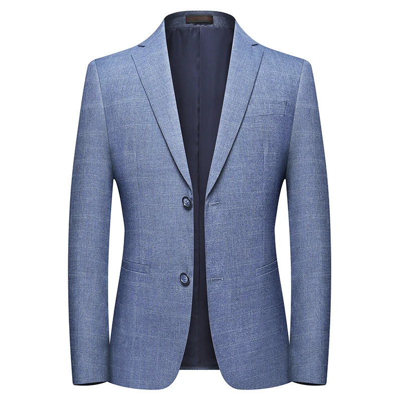 

Solid Casual Men Blazer New Arrival Fashion Style Two-buttons Formal Party Business Meeting Suit Blazers Slim Fit Jacket Clothes