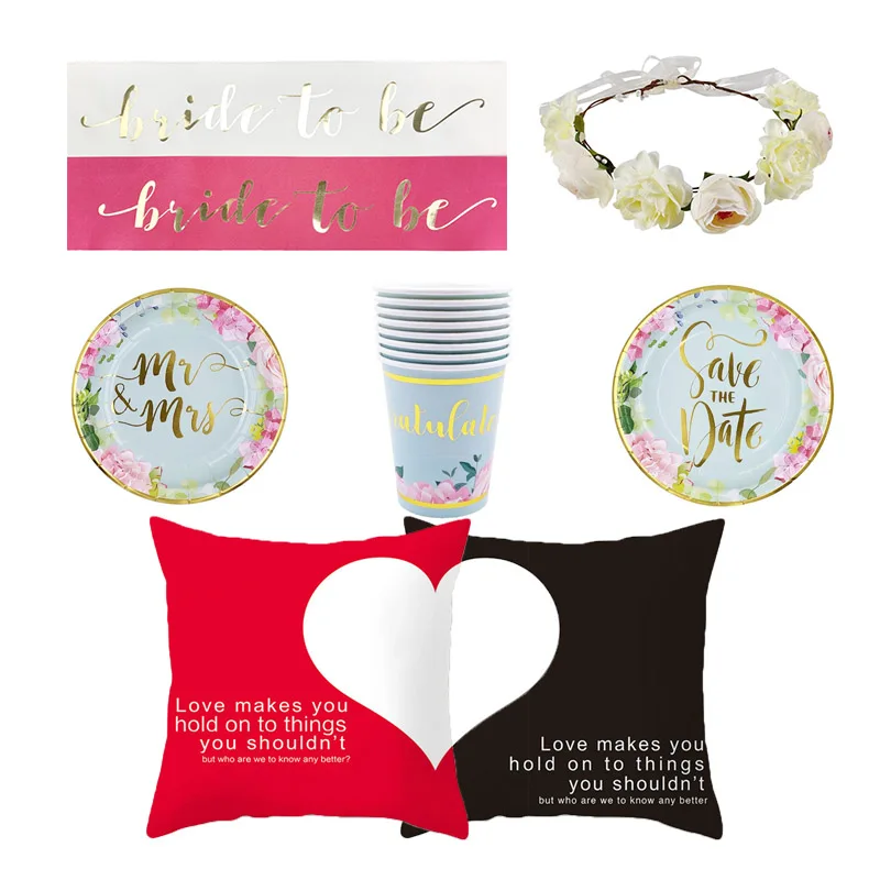 Наплечный ремень розово-Красного цвета для девичника вечеринки | Дом и сад