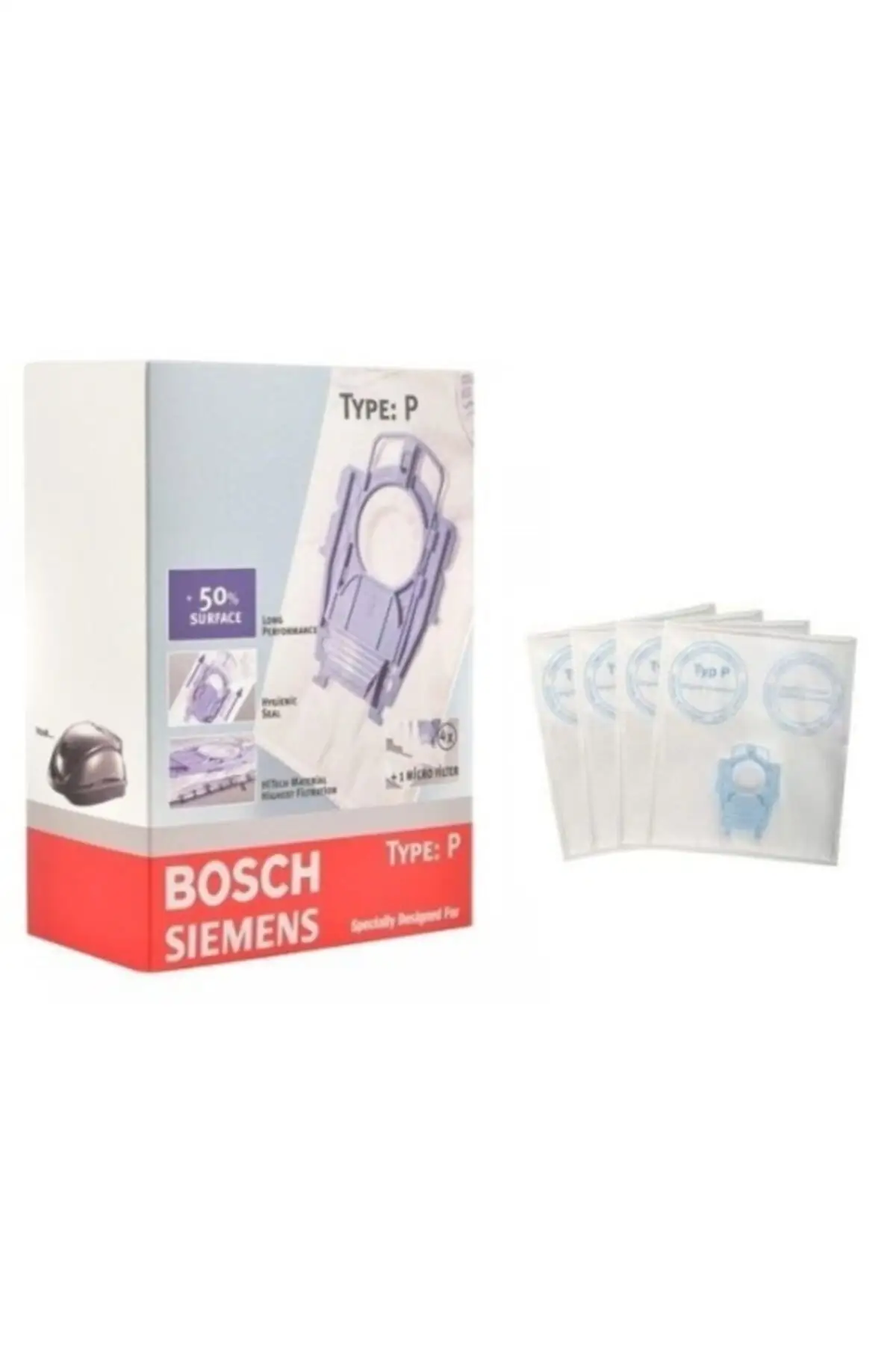 

MHK Parts Ergomaxx Professional 2200w Dust Bag 4 Pcs Boxed