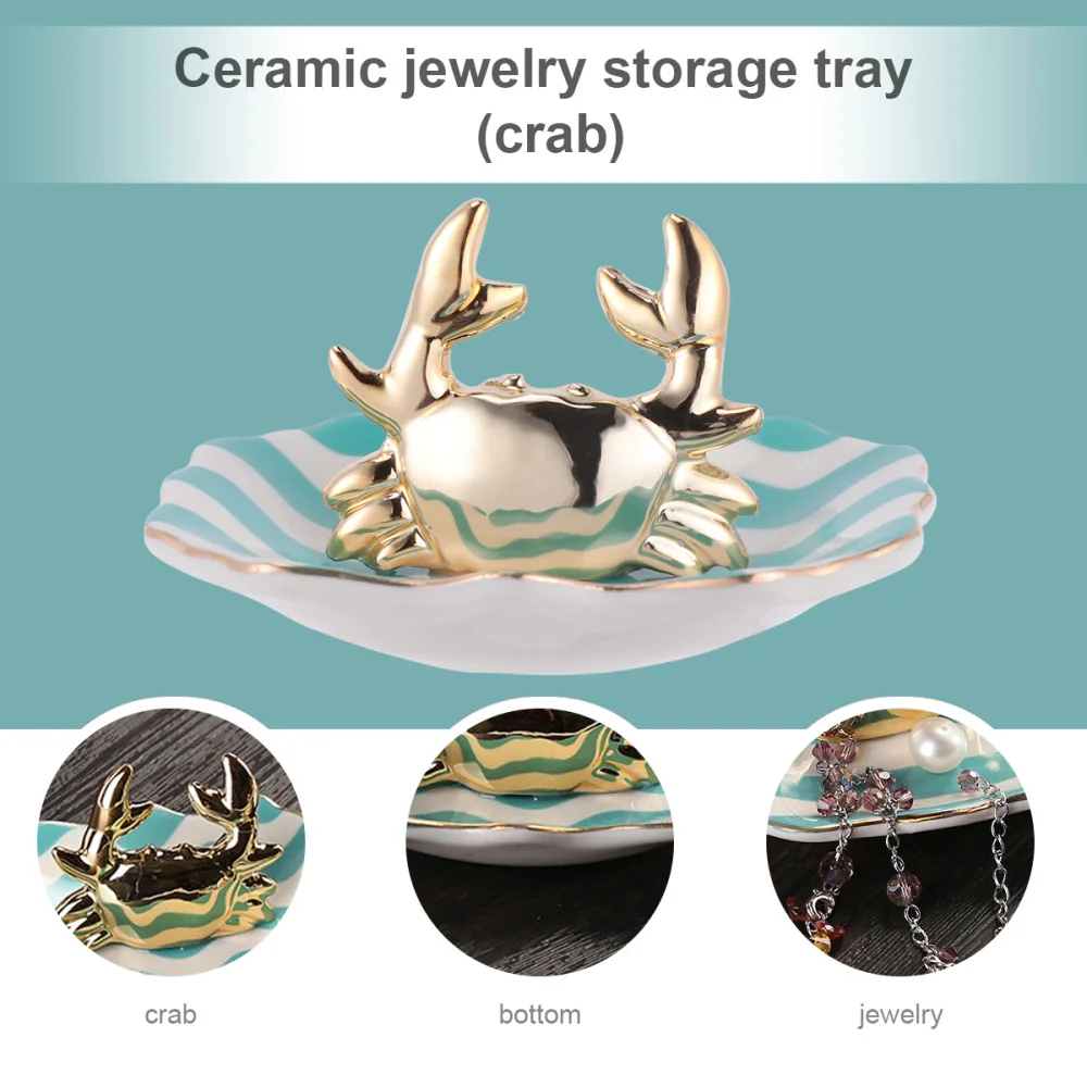 Модные ювелирные изделия пластины керамические кольца держатель Простые