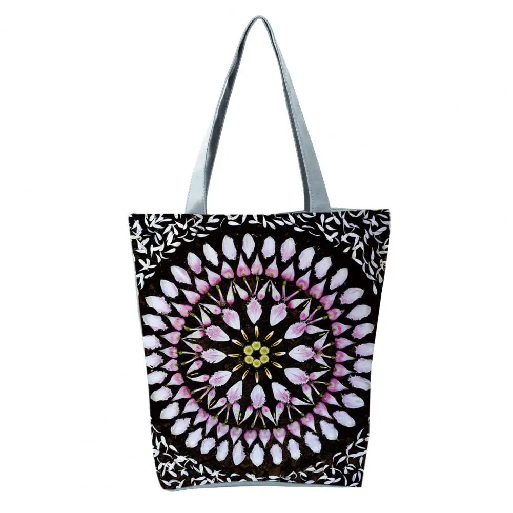 

Handheld Tote Bag Large Capacity Shopping Bag Student Shoulder Bag Space-Saving Travel Shopping Carrier Bag Women Storage Bag