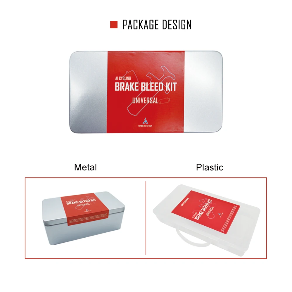 

Bike UNIVERSAL Bleed Kit Hydraulic Disc Brake tool For SHIMANO MAGURA AVID SRAM FORMULA HAYES NUTT ZOOM with Funnel