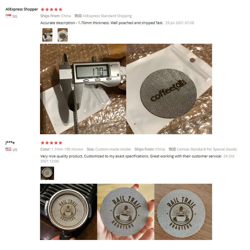 Кофе говорить эспрессо портафильтр 58 мм/и т. Д. Подходит для нижнего душевого