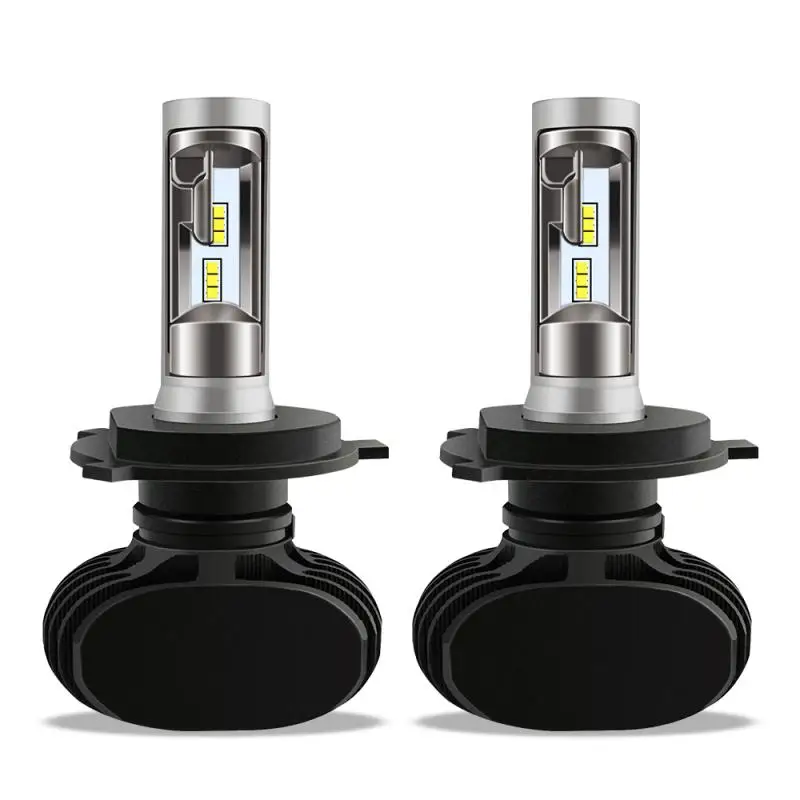 

H4 6500K Car Headlight Bulbs S1 Car Led Headlights Near 4000lm Far Integrated Super Bright Modified Led Headlights