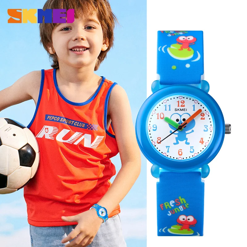 

skmei lovely quartz kids watches cartoon creative cute children watch waterproof small sportreloj deportivo 1621 boy girl clock
