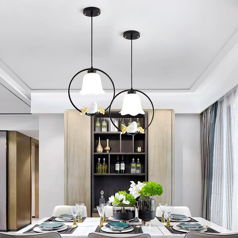 

modern iron black pendant lamp lamparas de techo colgante moderna nordic decoration home hanglampen luzes de teto