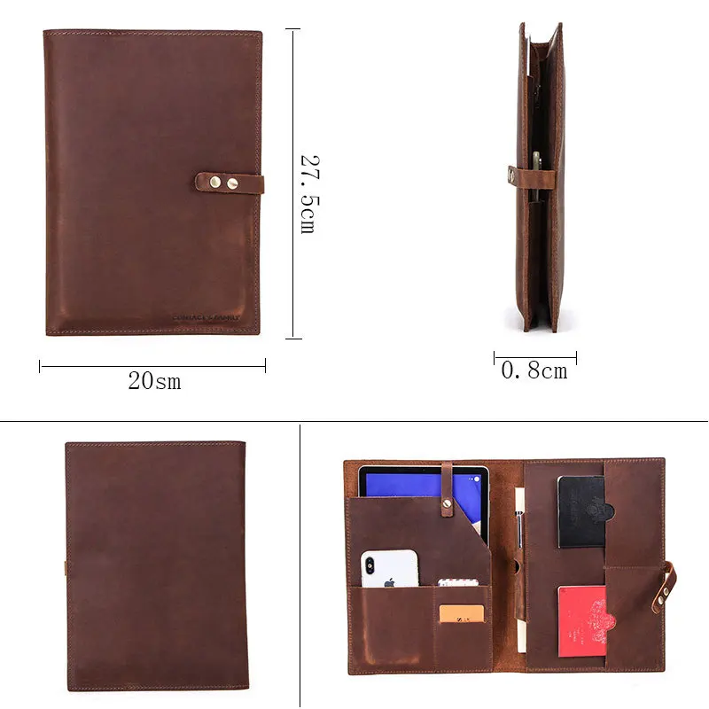 Роскошный чехол из коровьей кожи в стиле ретро для планшета Galaxy Tab S4/S5e/S6 10 5 T860/T865