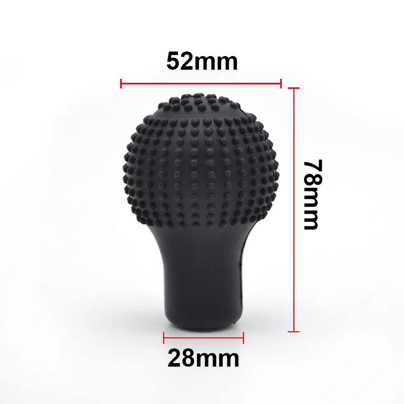 1 шт. автомобильная круглая Силиконовая ручка переключения передач ручной