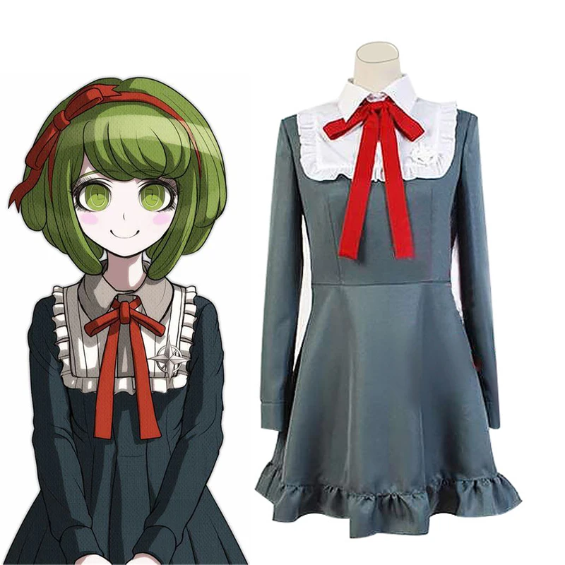 

Game Danganronpa Another Episode:Ultra Despair Monaca Towa cosplay Costume Dress Custom size Anime Monaka Monaca Towa Cosplay