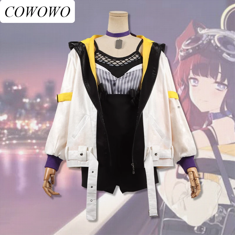 

COWOWO Anime! Blue Archive Hibiki Game Suit Lovely Uniform Cosplay Costume Halloween Party Role Play Outfit For Women 2021 NEW