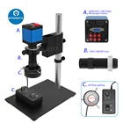 13MP HDMI VGA Цифровой Видео монокулярный микроскоп камера 130X C-Mount объектив для детской электронной промышленности микроскоп