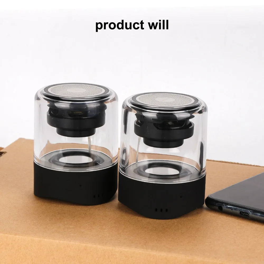 Fineblue MK22 TWS мини беспроводной Bluetooth динамик 4 цвета светодиодный дышащий свет мега бас стерео Соединительный динамик