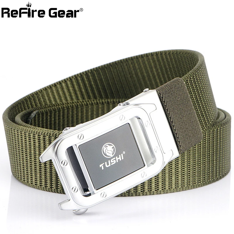 ReFire Gear военные ремни мужские армейские одноцветные страйкбольные быстросъемные
