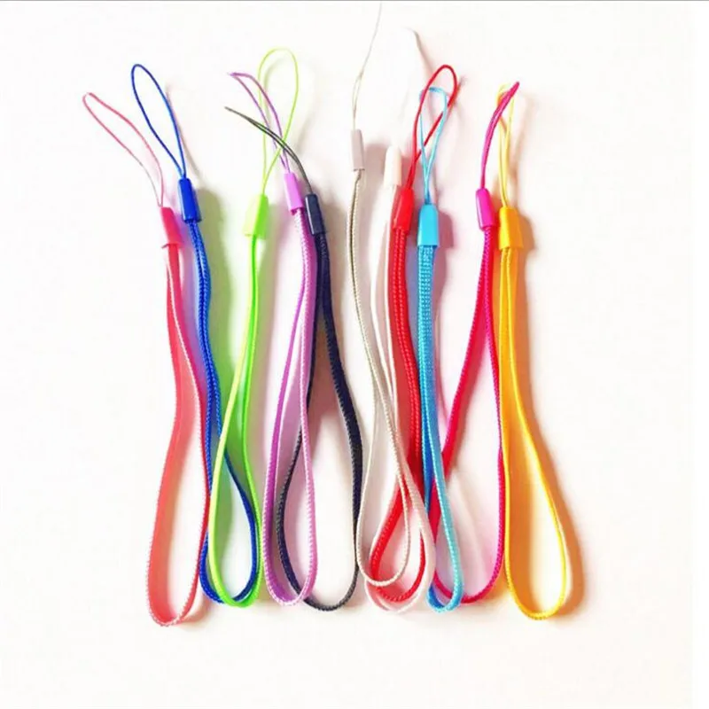 100 шт Черная ячейка ремень для телефона шнуры ремешок Мобильный Модный