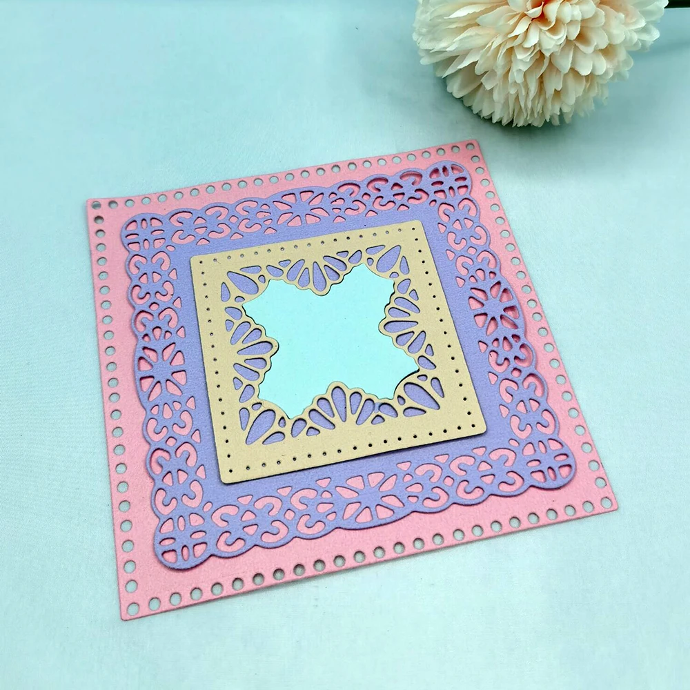 Рамка для высечки круги все скрапбукинга тиснения и резки Шаблоны штамповка