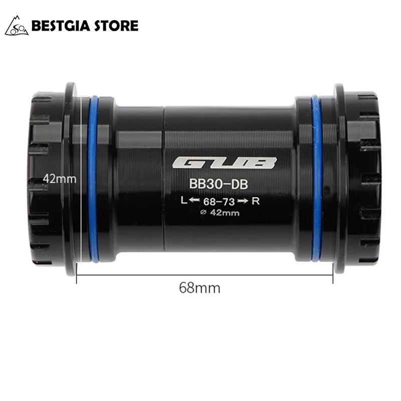 GUB интегрированный велосипедный Нижний Кронштейн велосипедная Ось 68 73 мм горный