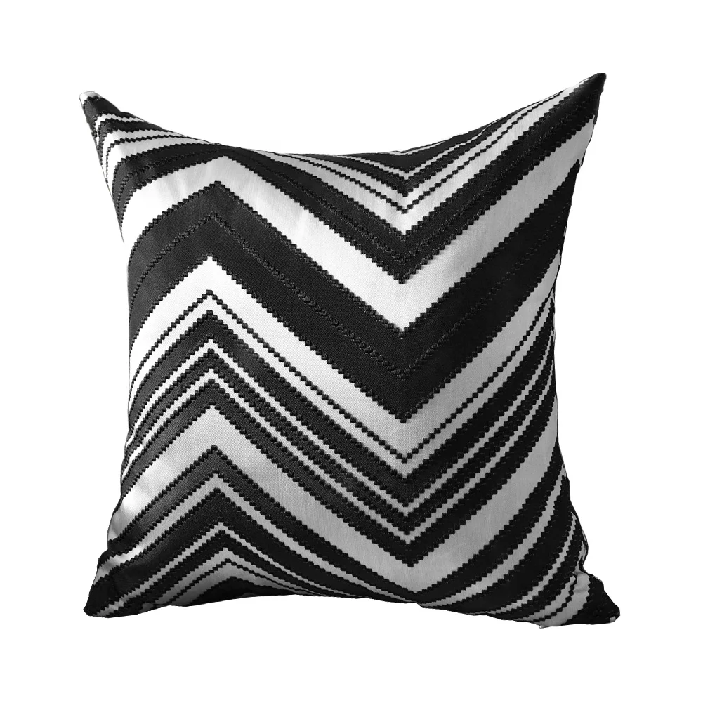 NAPEARL 1 Piece Elegant Pillow Cases Home Textile Living Room Sofa Decoration All Match Wavy Jacquard Modern Cushion Covers | Дом и сад