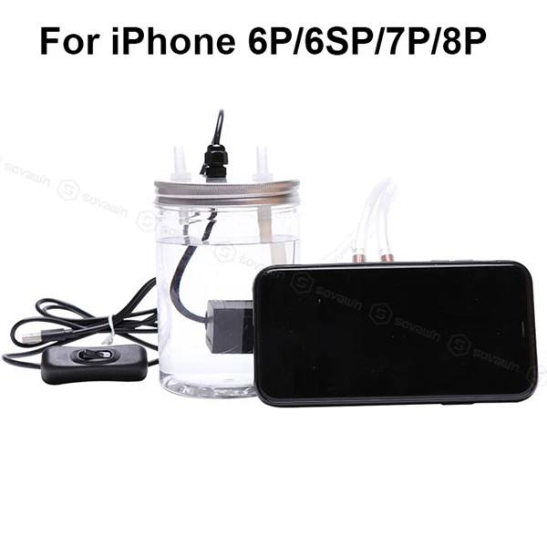 for iPhone 6P7P8P PUBG пусковых кнопок для iphone Медь лист водяного охлаждения мобильный контроллер джойстика l1r1 для iphone x xs 6P 7 8P - Цвет: for iPhone 6P7P8P