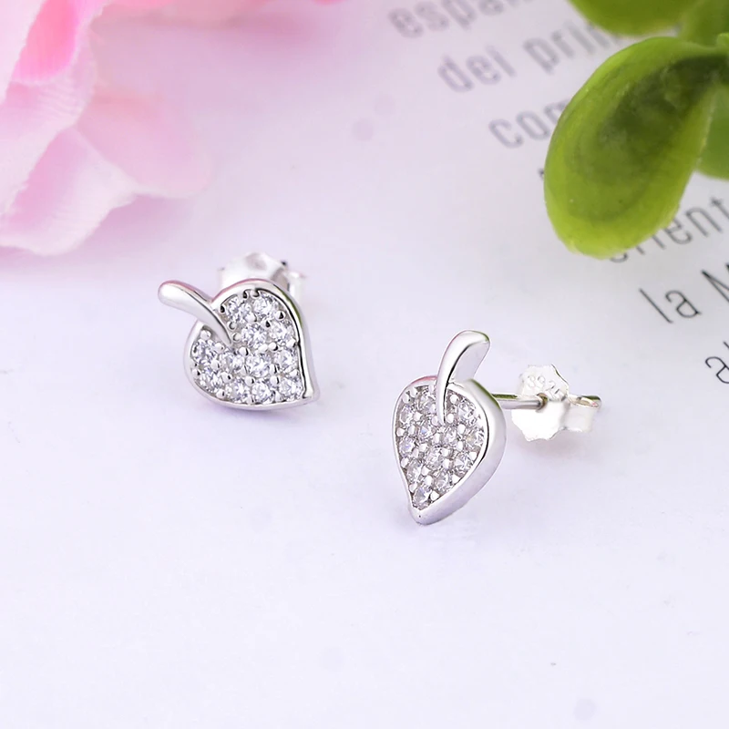 Женские серьги-гвоздики из серебра 2020 пробы с фианитами | Украшения и аксессуары