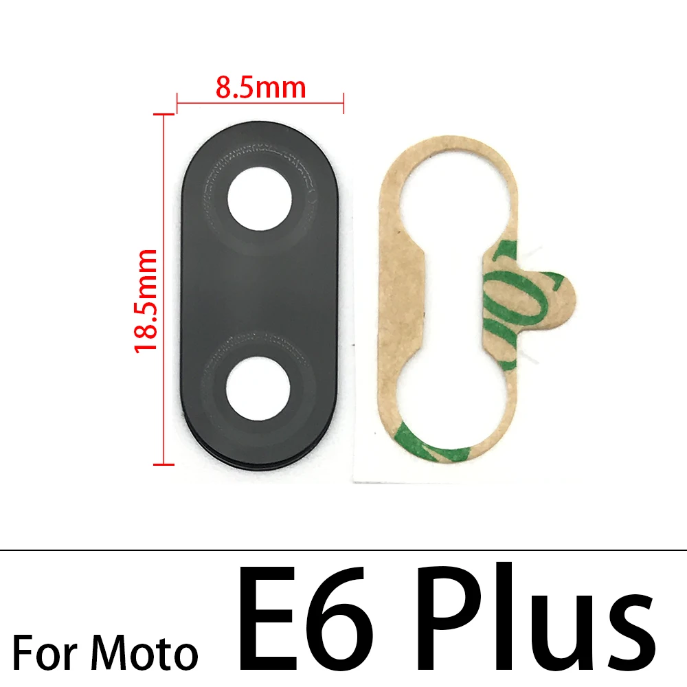 Новинка для Motorola Moto E6 E4 Plus G5 G5S G6 X4 G7 G8 Play E7 power Lite задняя камера стеклянный объектив