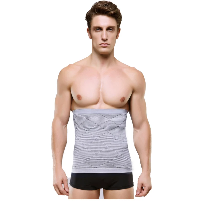 NY014 живот Холдинг луч Bellyband дышащий фитнес Нижнее белье пластиковый пояс Пояс тонкий мужской корсет Bellyband