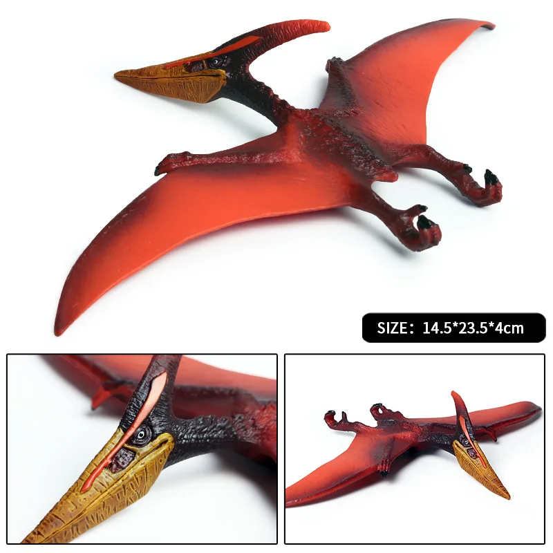 Oenux классический Юрский птеродактил Хищник фигурки Quetzalcoatlus динозавр животные модель ПВХ Коллекция детская игрушка