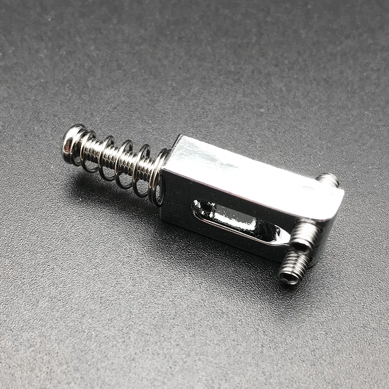 6 stücke elektrische gitarre sättel tremolo brücke sättel ersatz teile für elektrische gitarre mit frühling und schraube