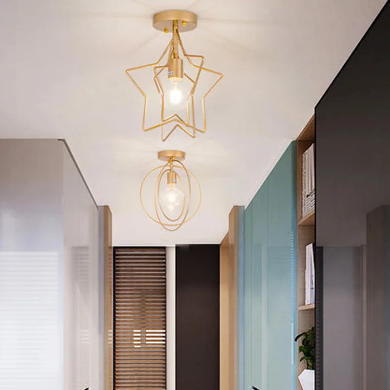 

nordic led ceiling light living room bedroom Bedside Aluminum Living Room kitchen fixtures ceiling lamp ceiling light fans