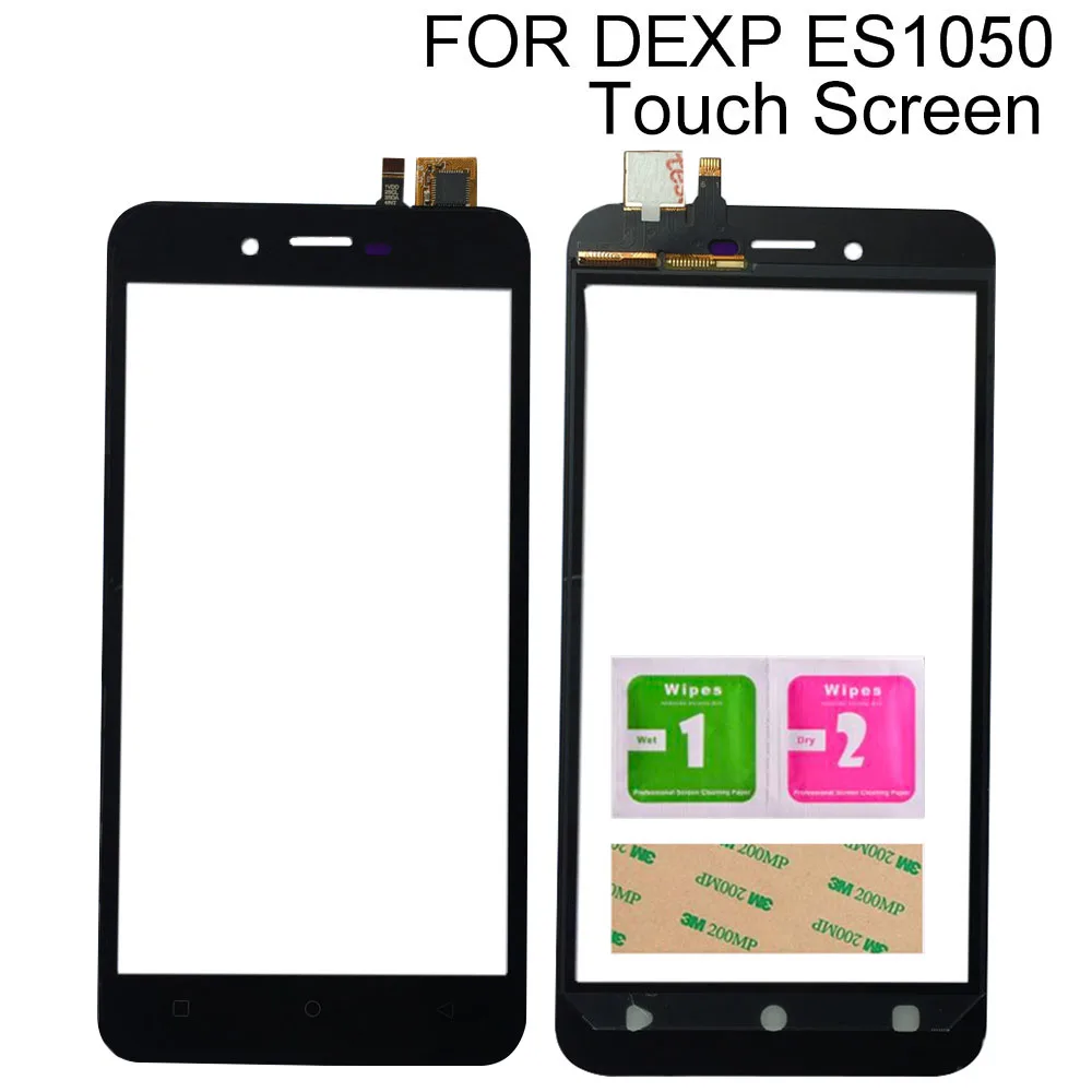 

Сенсорный экран Экран аналогово-цифровой преобразователь для DEXP Ixion ES1050 сенсорный Экран спереди Стекло объектив сенсорный Панель Сенсор мо...