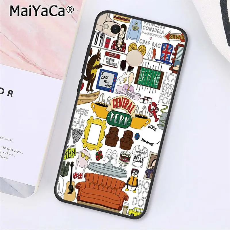 MaiYaCa Горячая ТВ шоу Friends(Дверь чехол для телефона для Xiaomi mi5 6 A1 A2 Mi9 9SE mi8lite A2 Lite F1 Mix2 2S Max2 3