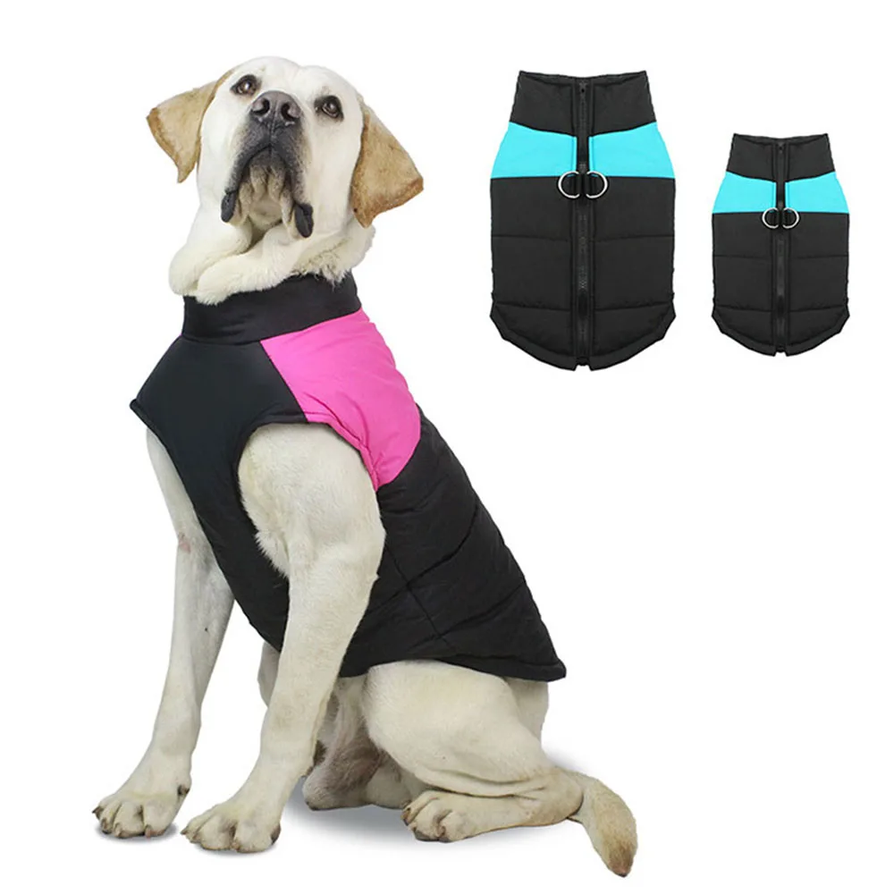 Зимний жилет для собак водонепроницаемая куртка щенков подходит маленьких