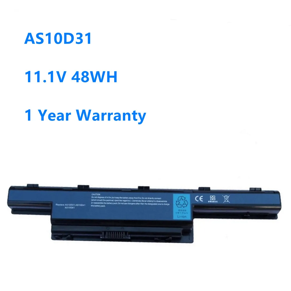 Аккумулятор AS10D31 AS10D41 AS10D3E AS10D61 AS10D71 для ноутбука Acer E440 E640 E642G E673G E732 E732ZG D728 E732Z AS10D81 11 1